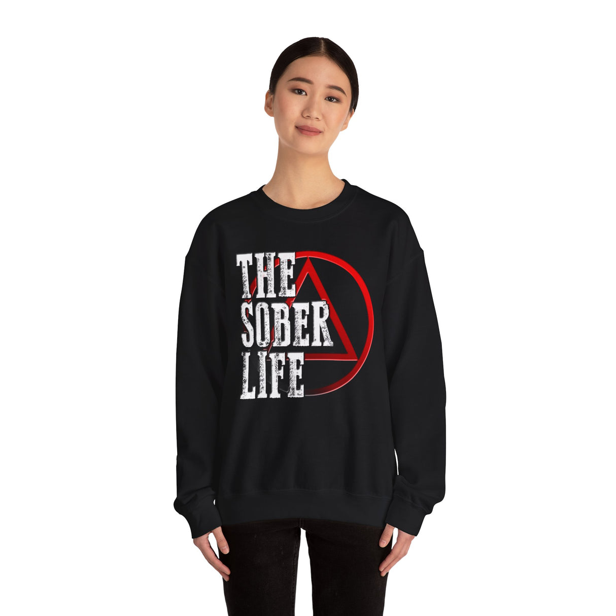 The Sober Life dtg Crewneck Sweatshirt