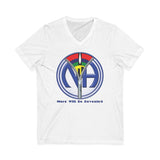 More Will Be Revealed dtg V-Neck Tee