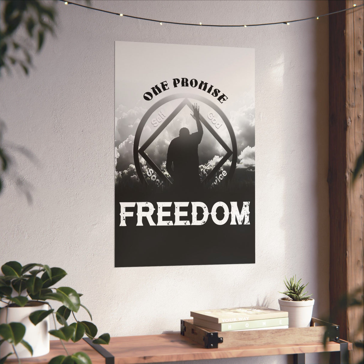Blessded With Freedom Vertical Posters