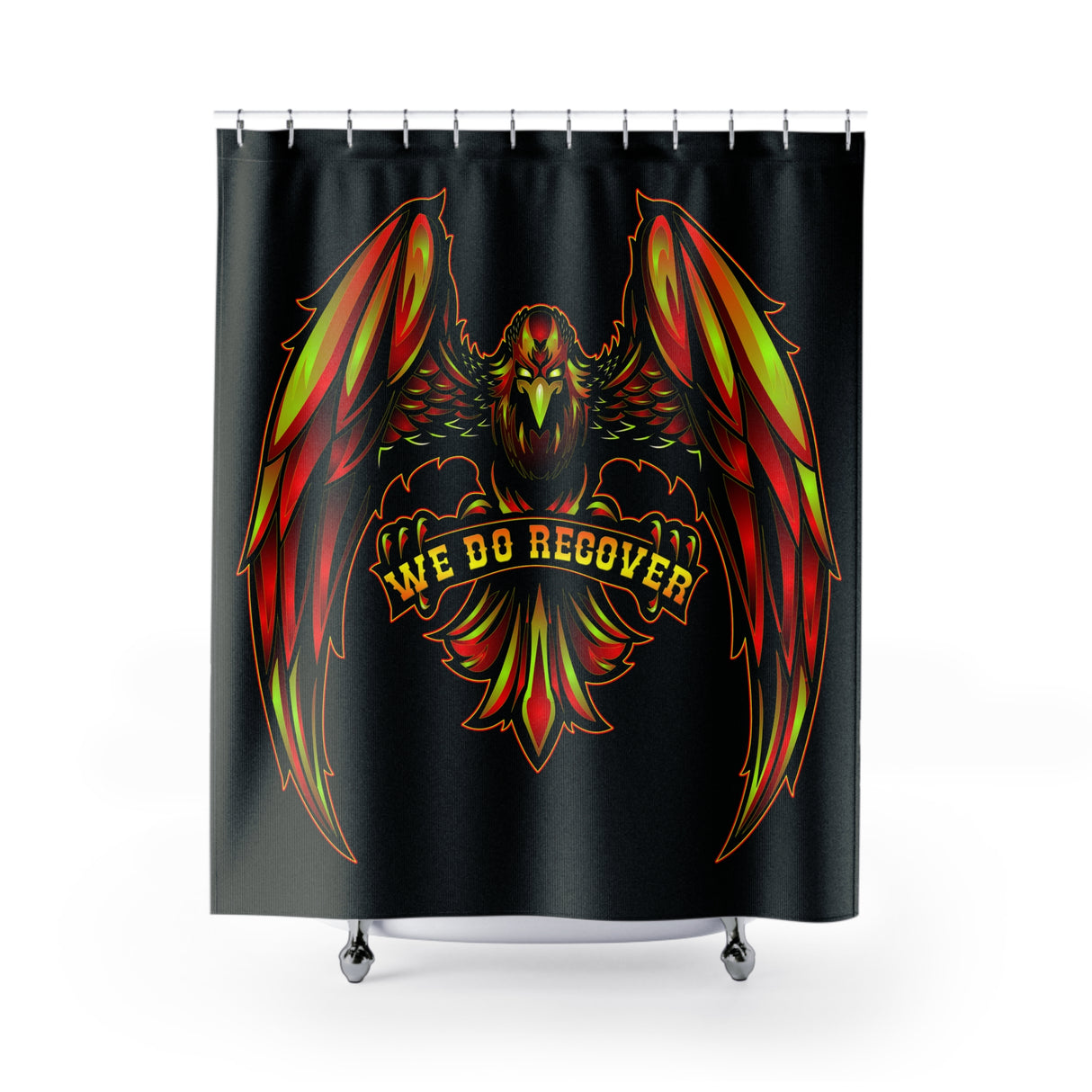 We Do Recover Eagle Shower Curtains