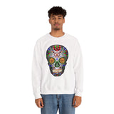 AA Sugar Skull dtg Crewneck Sweatshirt