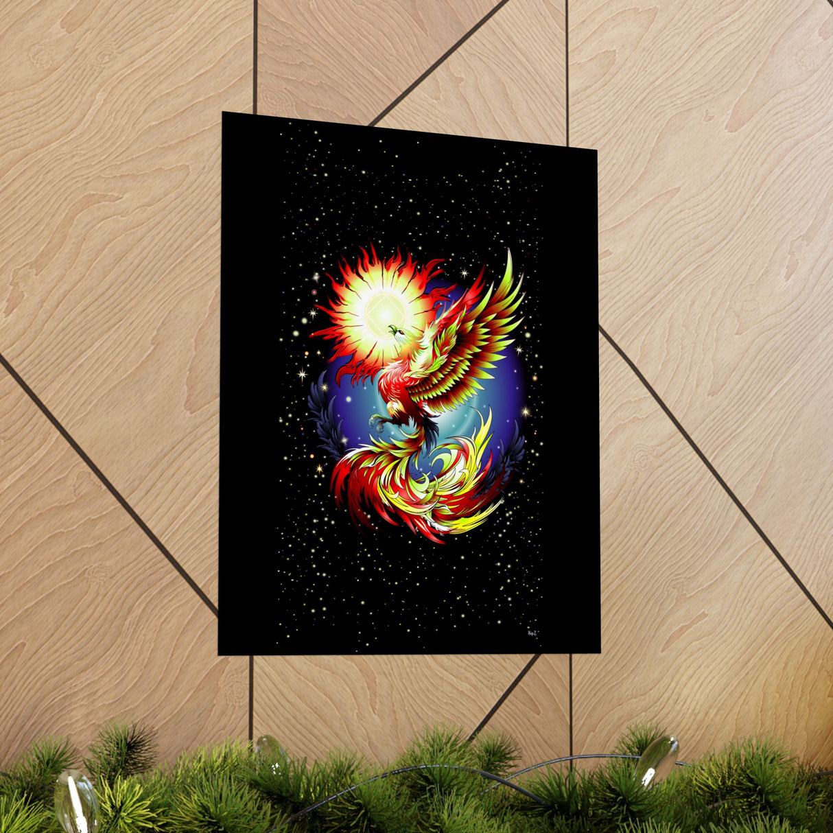 Pheonix Rising Vertical Posters