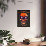 Live Clean Skull Vertical Posters