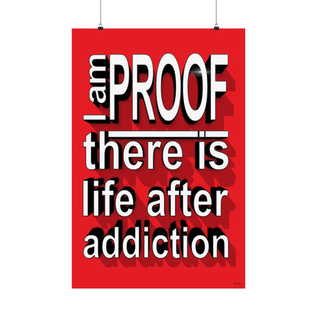 I Am Living Proof - Custom BG Posters
