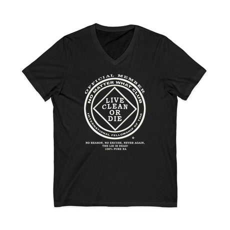 No Matter What Club dtg V-Neck Tee