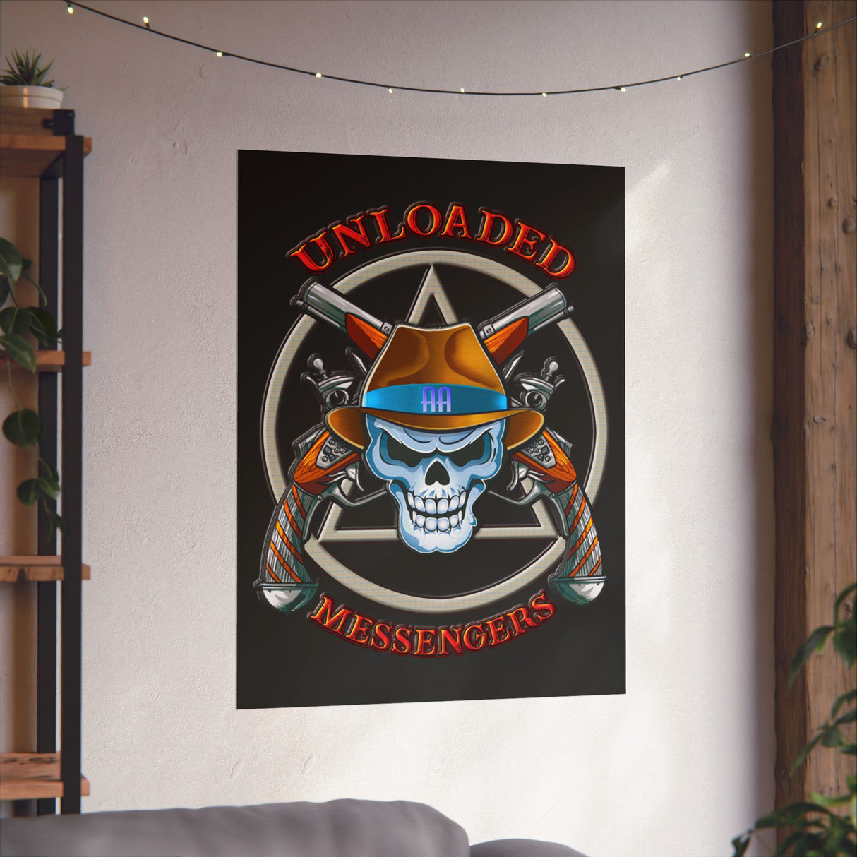 AA- Unloaded Messengers Vertical Posters