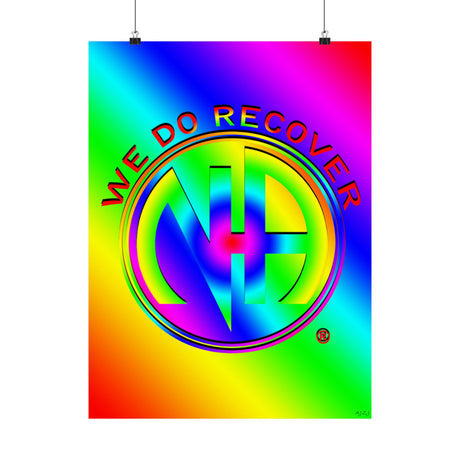 Rainbow NA Symbol 2025 Vertical Posters