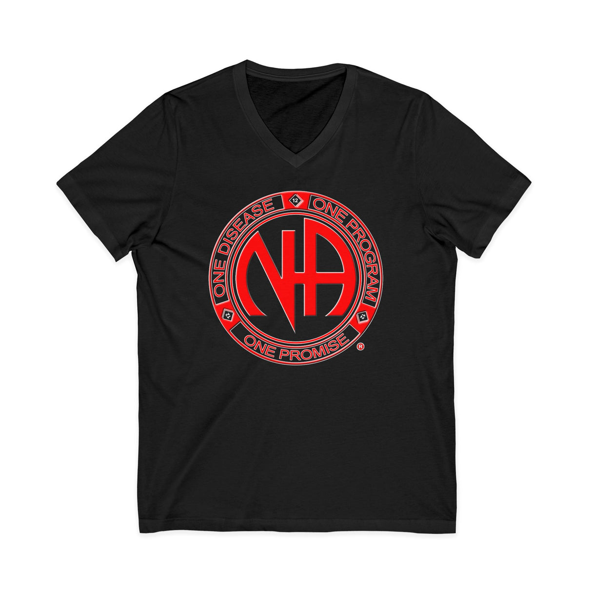 One Disease One Program V.1 dtg V-Neck Tee