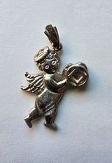 tsg561 Silver Pendant, Cherub Holding NA Symbol  CLEARANCE