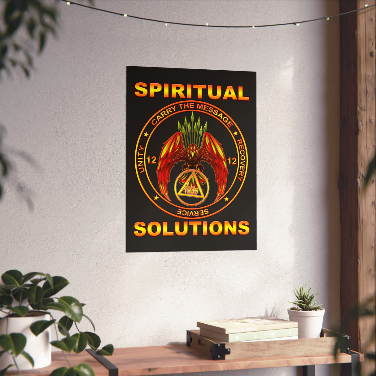 AA- Spiritual Solutions Vertical Posters