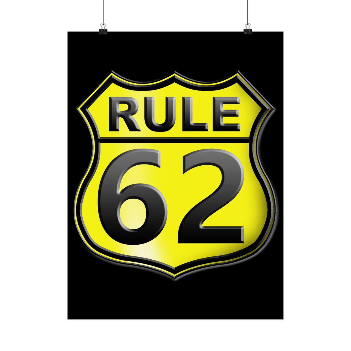 AA- Rule 62 Vertical Posters