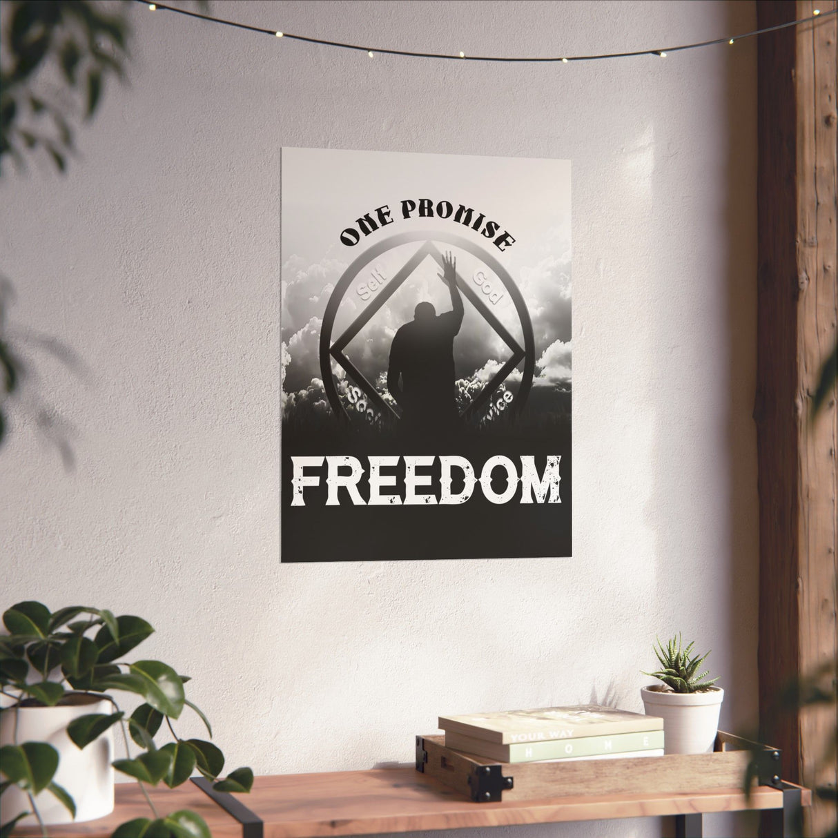 Blessded With Freedom Vertical Posters