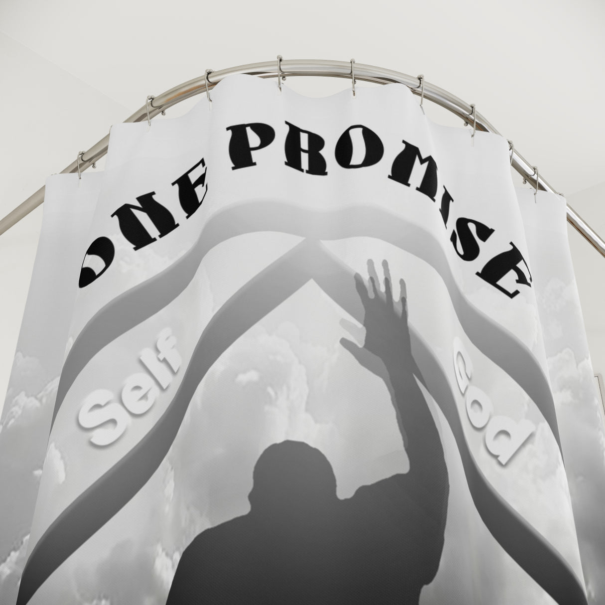 One Promise Freedom Shower Curtains