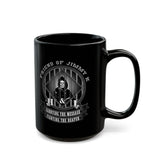 Fighting The Reaper 11/15oz Black Mug