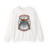 AA Unloaded Messenger dtg Crewneck Sweatshirt