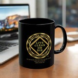 No Matter What Gold 11/15oz Black Mug