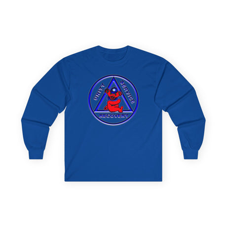 AA- Teddy On AA Symbol Long Sleeve dtg Tee