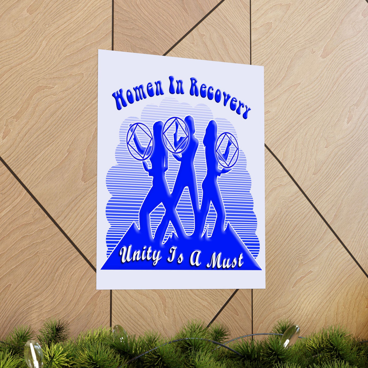 Women In Recovery  Vertical Posters