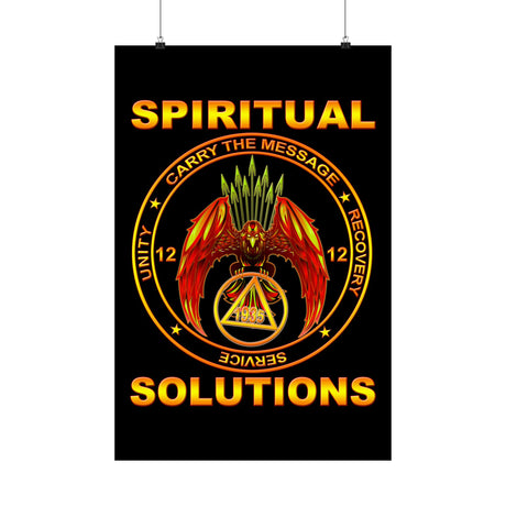 AA- Spiritual Solutions Vertical Posters