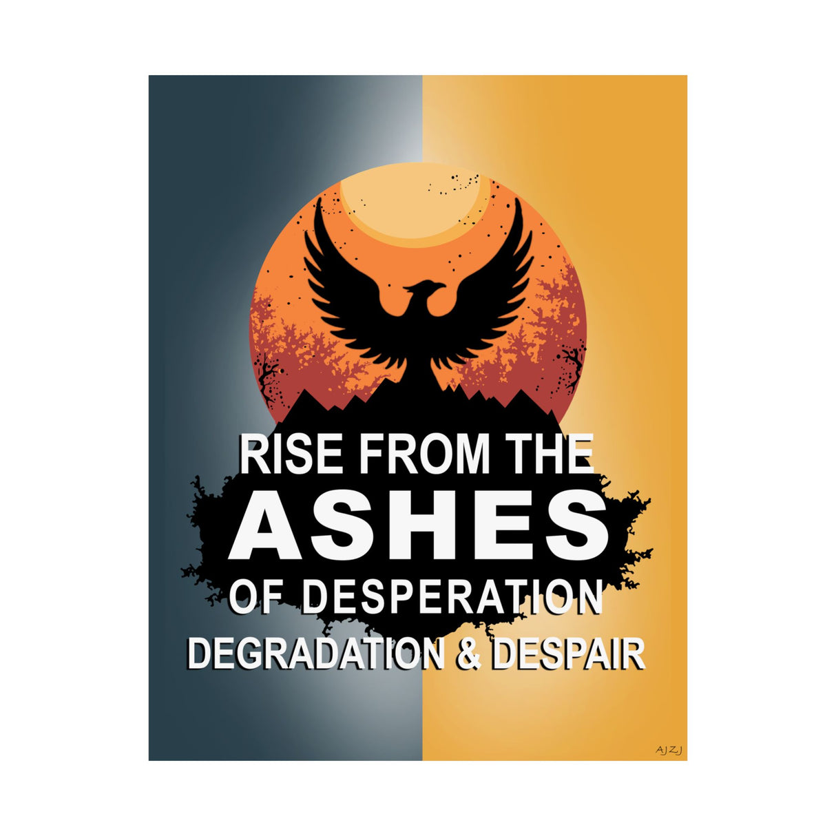 Rise Above V.1 Vertical Posters