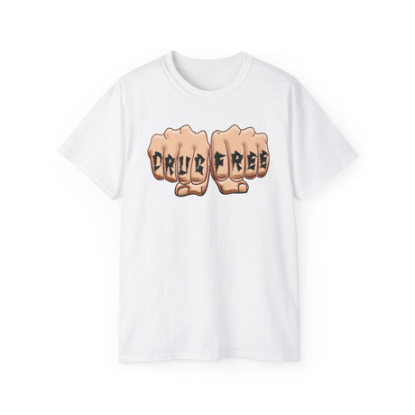 Drug Free Fist dtg Tee