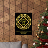 No Matter What Gold  Vertical Posters