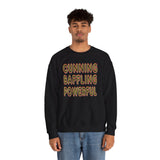 Cunning Baffling Powerful dtg Crewneck Sweatshirt
