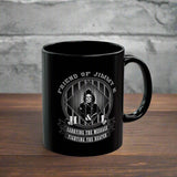 Fighting The Reaper 11/15oz Black Mug