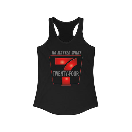 24/7 No Matter What NA Racerback Tank