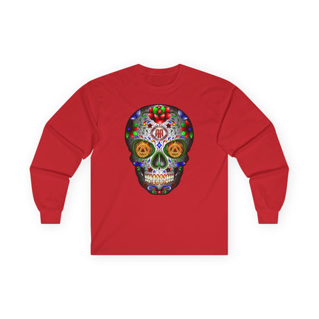 AA - Sugar Skull Long Sleeve dtg Tee