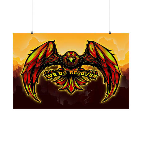 We Recover Eagle Horizontal Posters
