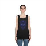 Sugar Skull In Blue NA dtg Tank Top