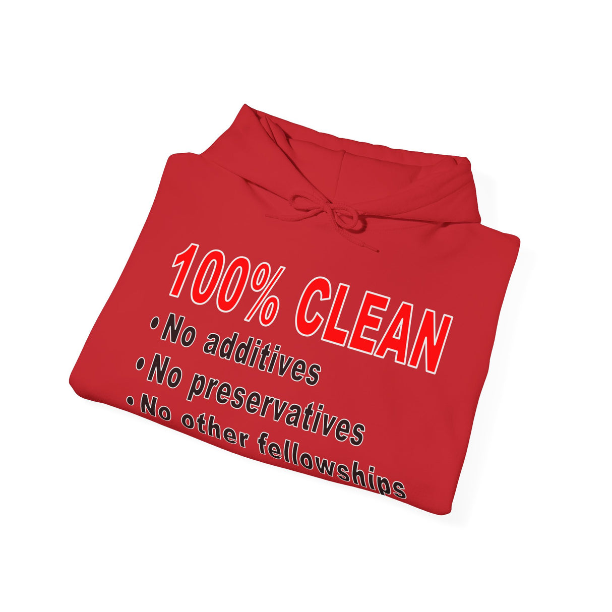 100% Clean V.2 dtg Hoodie