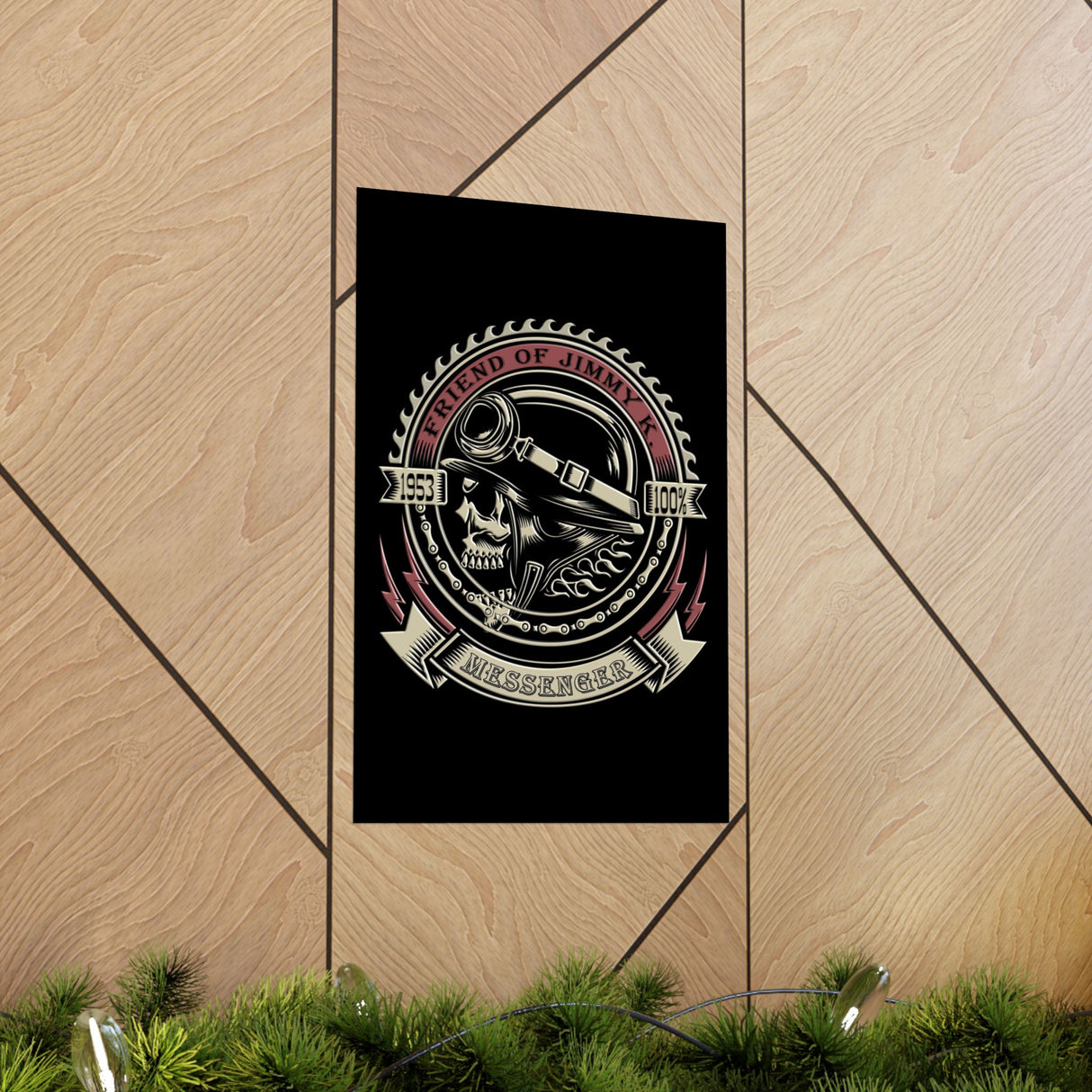Jimmy K 1953 Messenger Vertical Posters
