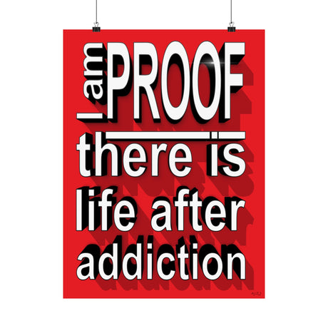 I Am Living Proof - Custom BG Posters