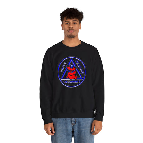 Teddy On AA Symbol dtg Crewneck Sweatshirt