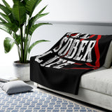 AA The Sober Life Fleece Blanket