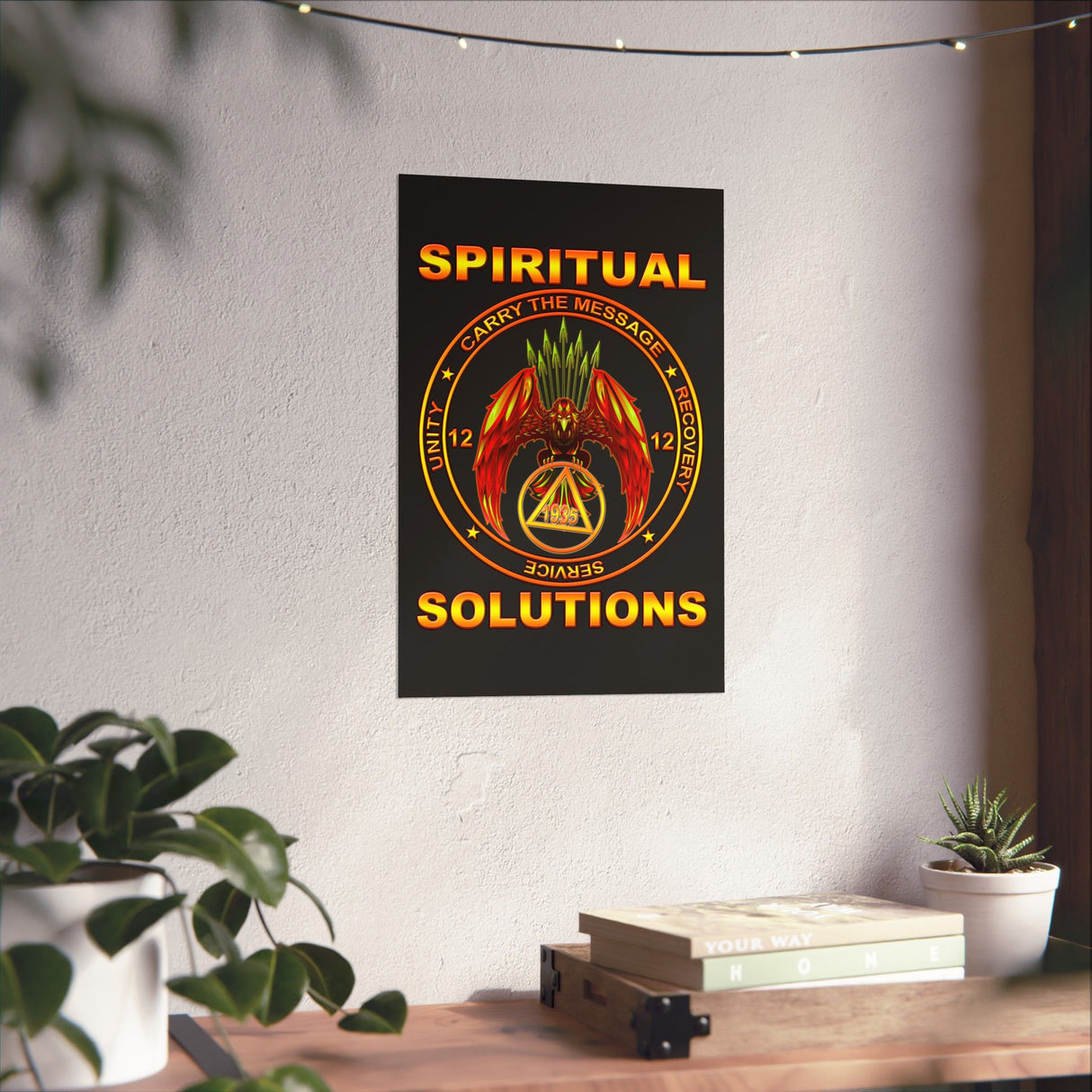 AA- Spiritual Solutions Vertical Posters