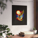 Pheonix Rising Vertical Posters