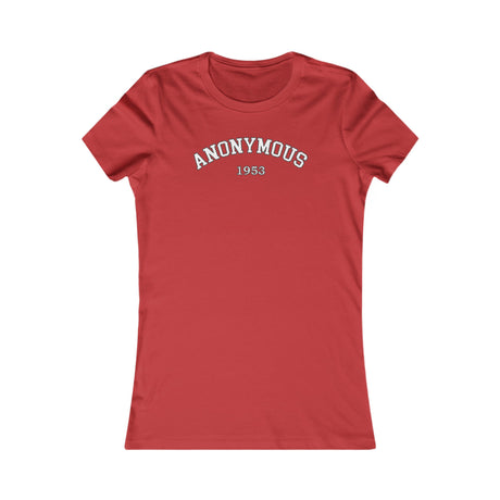 Anonymous 1953 V.2 Women's DTG Tee