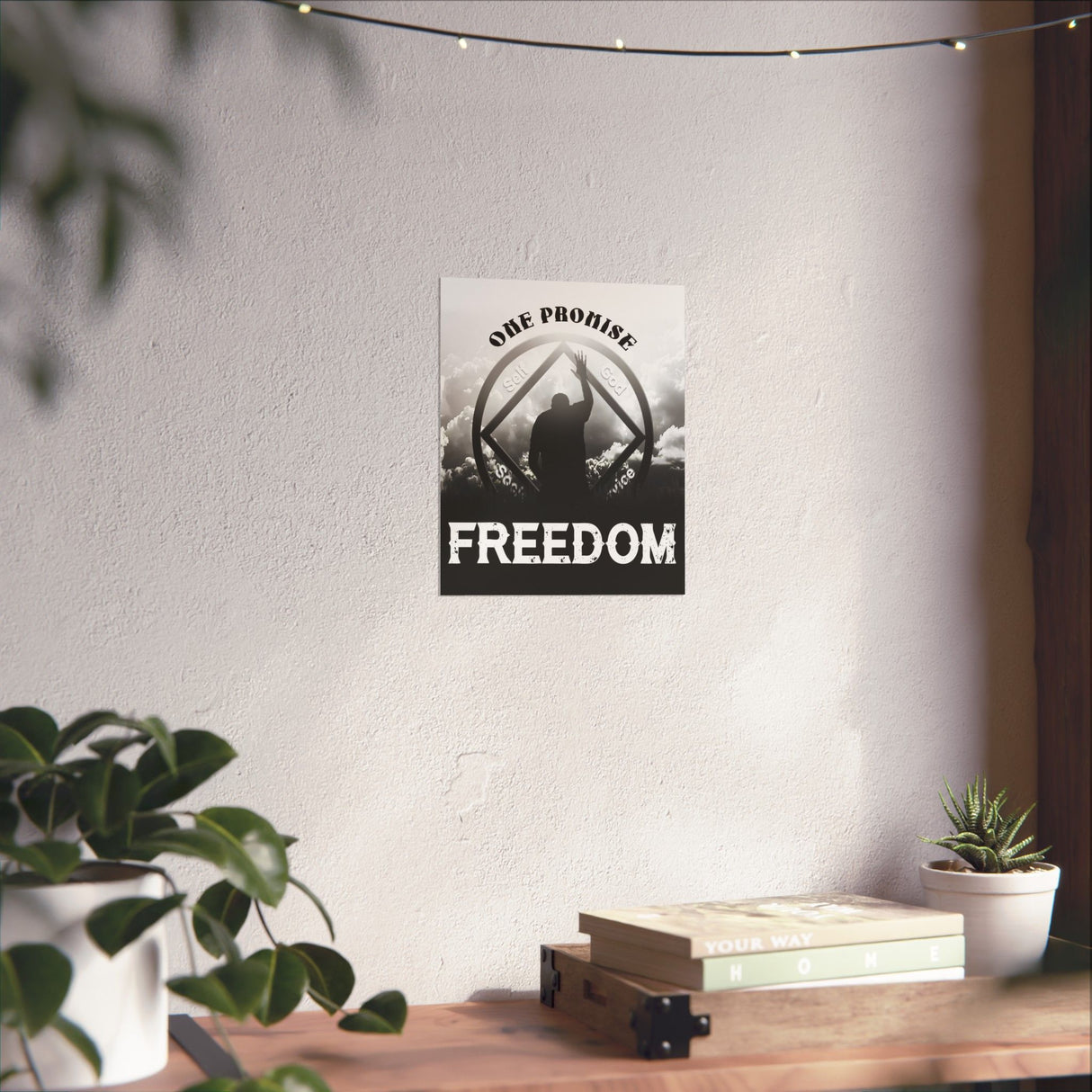 Blessded With Freedom Vertical Posters