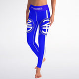 Basic Text Style Yoga Leggings - AOP