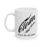 Cola Style Customized Ceramic Mug, (11oz, 15oz)