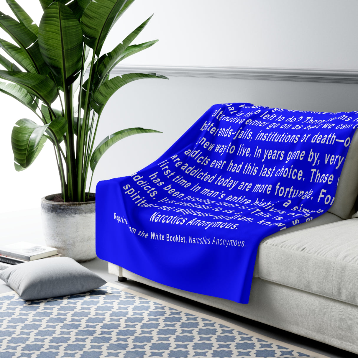 We Do Recover Fleece Blanket