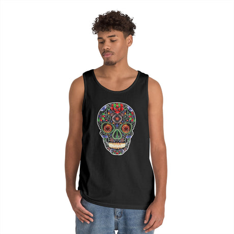 Sugar Skull Inverted NA dtg Tank Top