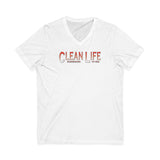 Clean Life V.2 dtg V-Neck Tee