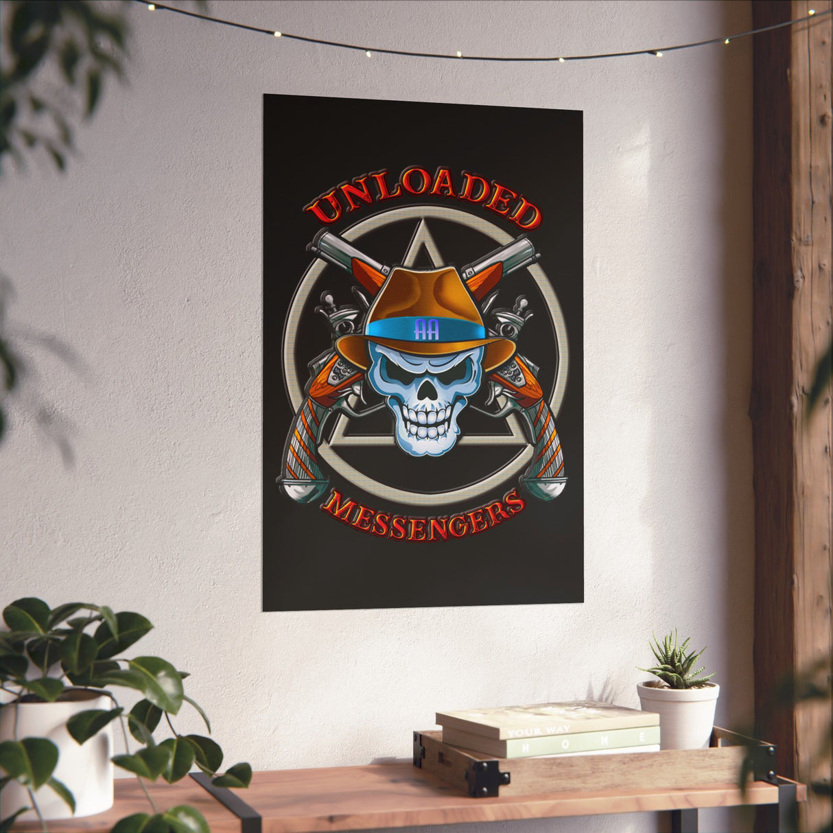 AA- Unloaded Messengers Vertical Posters