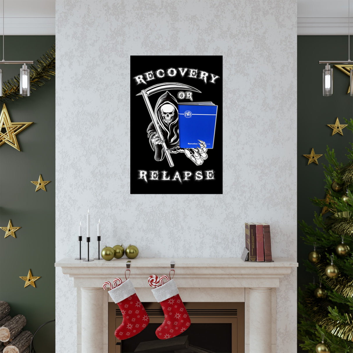 Recovery Or Relapse Vertical Posters