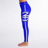 Basic Text Style Yoga Leggings - AOP