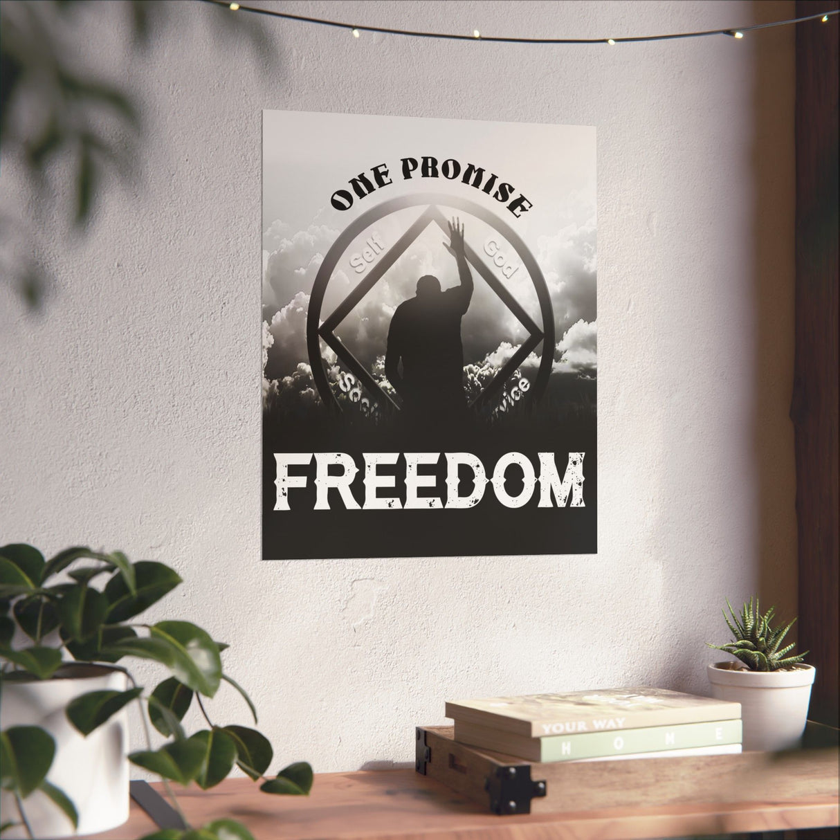 Blessded With Freedom Vertical Posters